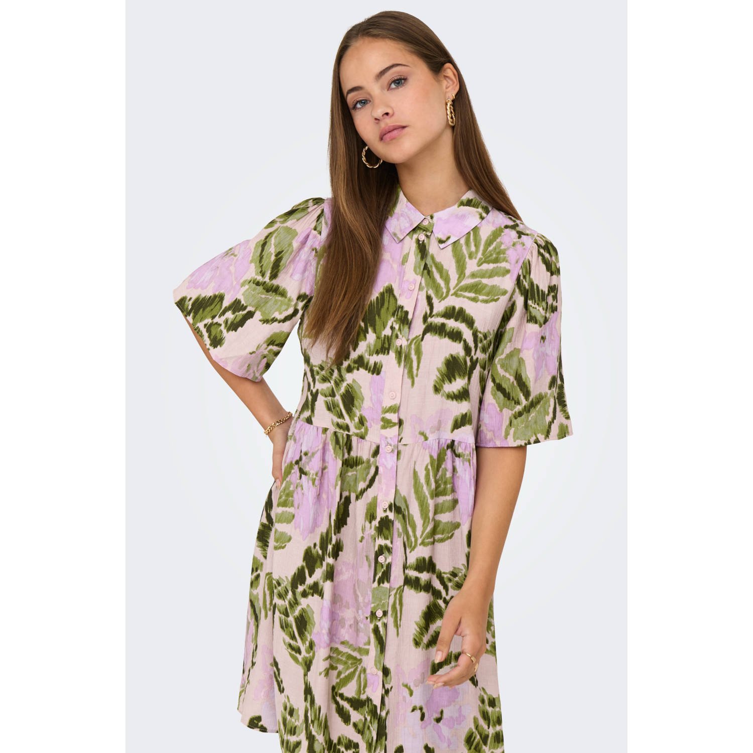 JDY blousejurk lichtroze
