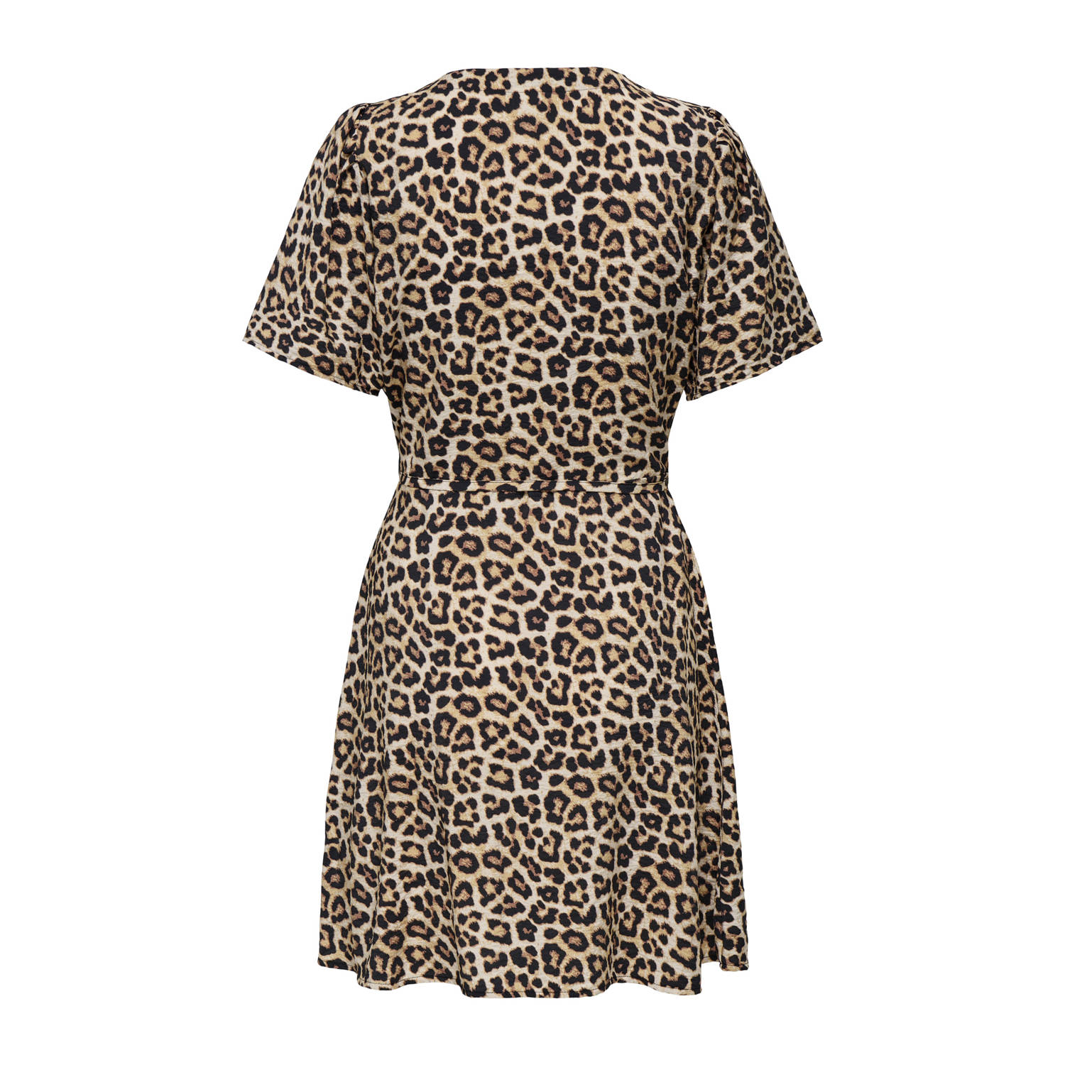 JDY panterprint blousejurk bruin