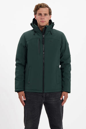 softshell jas Thom groen