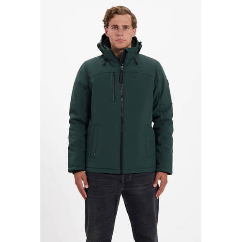 Kjelvik softshell jas Thom groen afbeelding