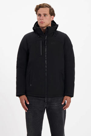 softshell jas Thom zwart