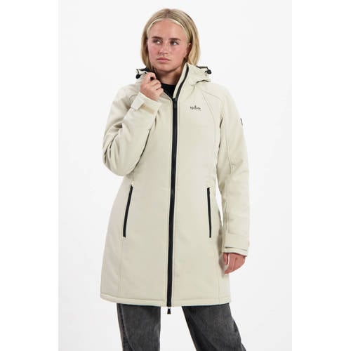 Kjelvik softshell jas Emy zand afbeelding