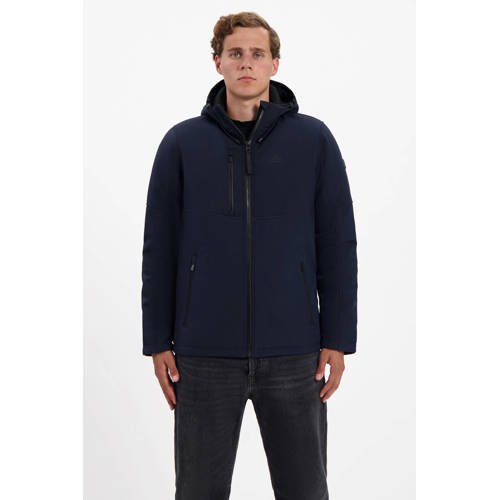Kjelvik softshell jas Naut donkerblauw afbeelding