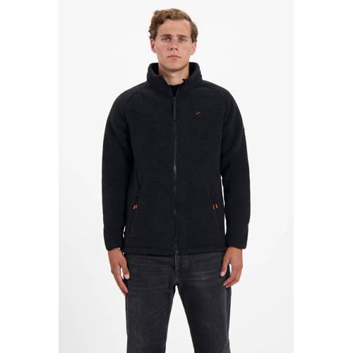 Kjelvik fleece vest Darius zwart afbeelding