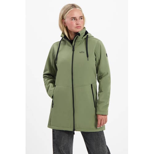 Kjelvik softshell jas Maren groen afbeelding