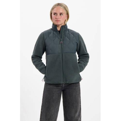 Kjelvik fleece vest Nowi groen afbeelding