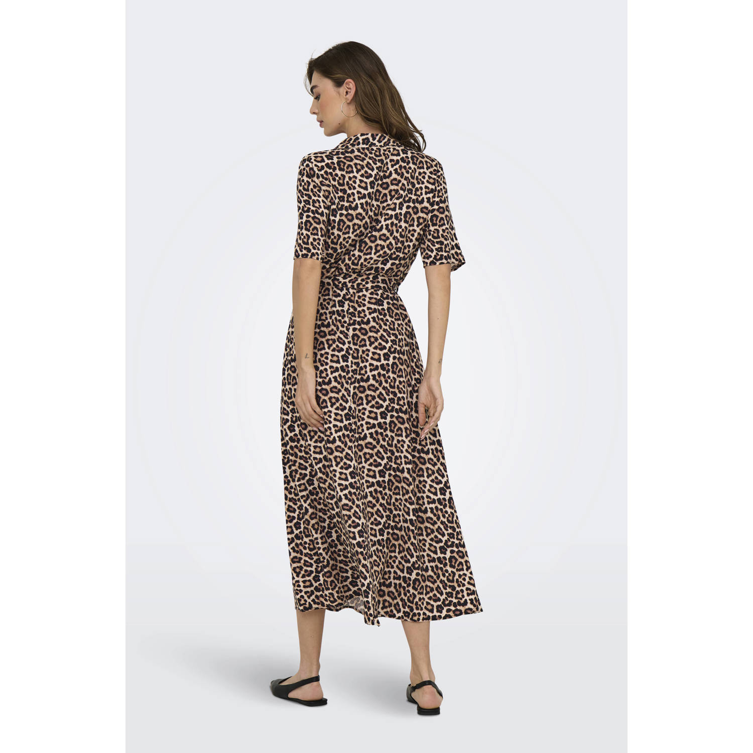 JDY maxi jurk bruin