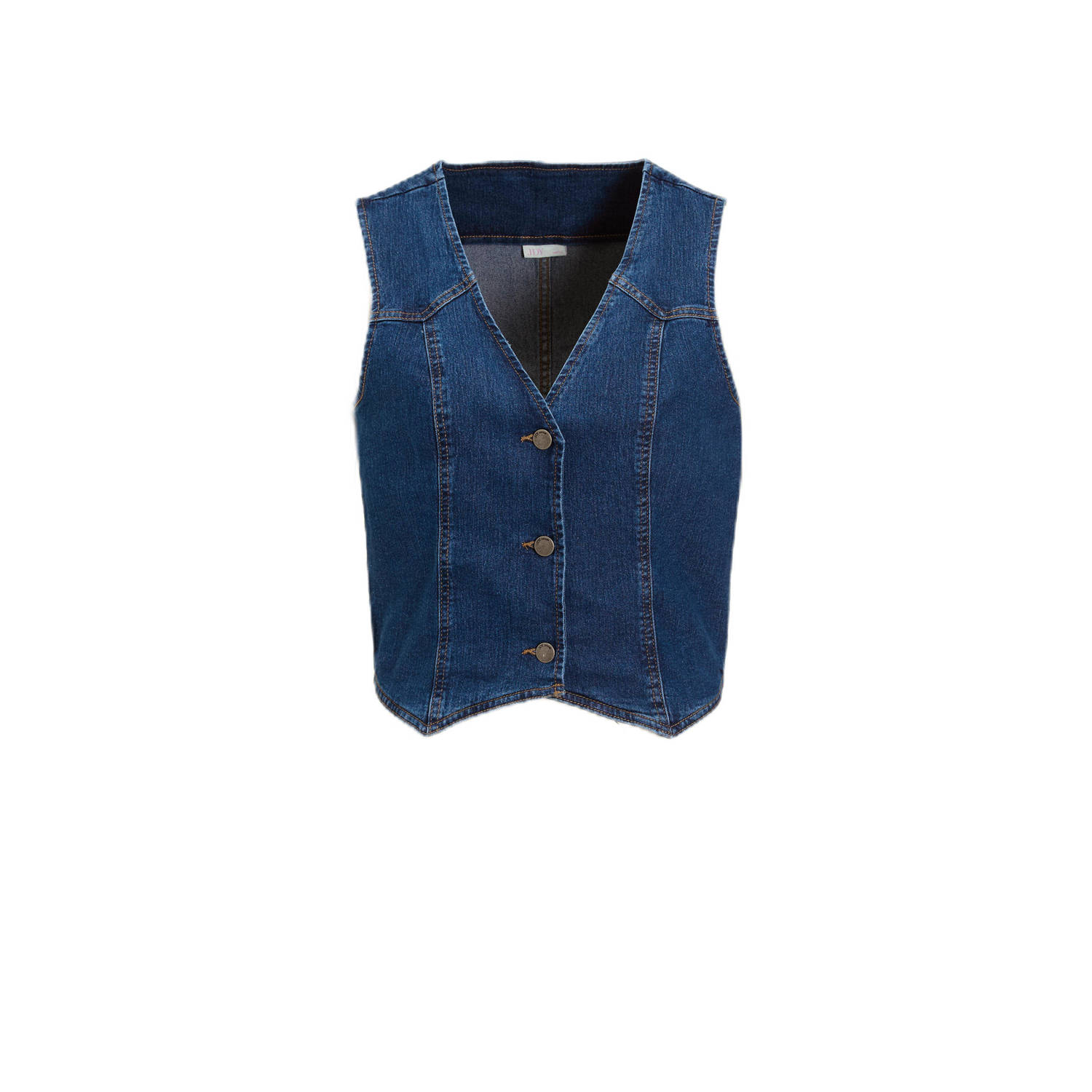 JDY gilet blauw