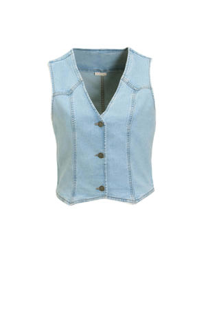 gilet lichtblauw
