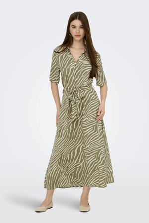 maxi jurk groen