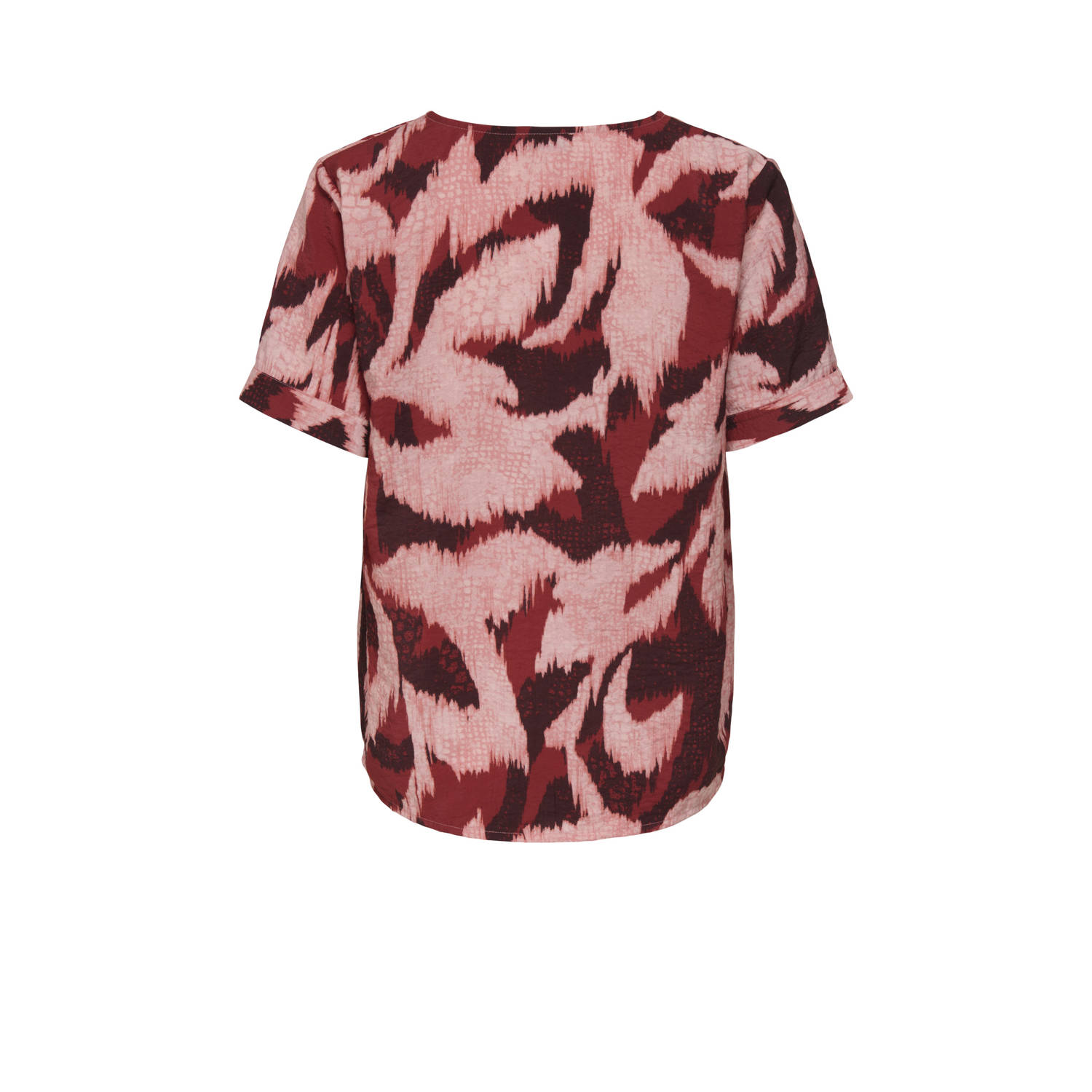 JDY top donkerrood