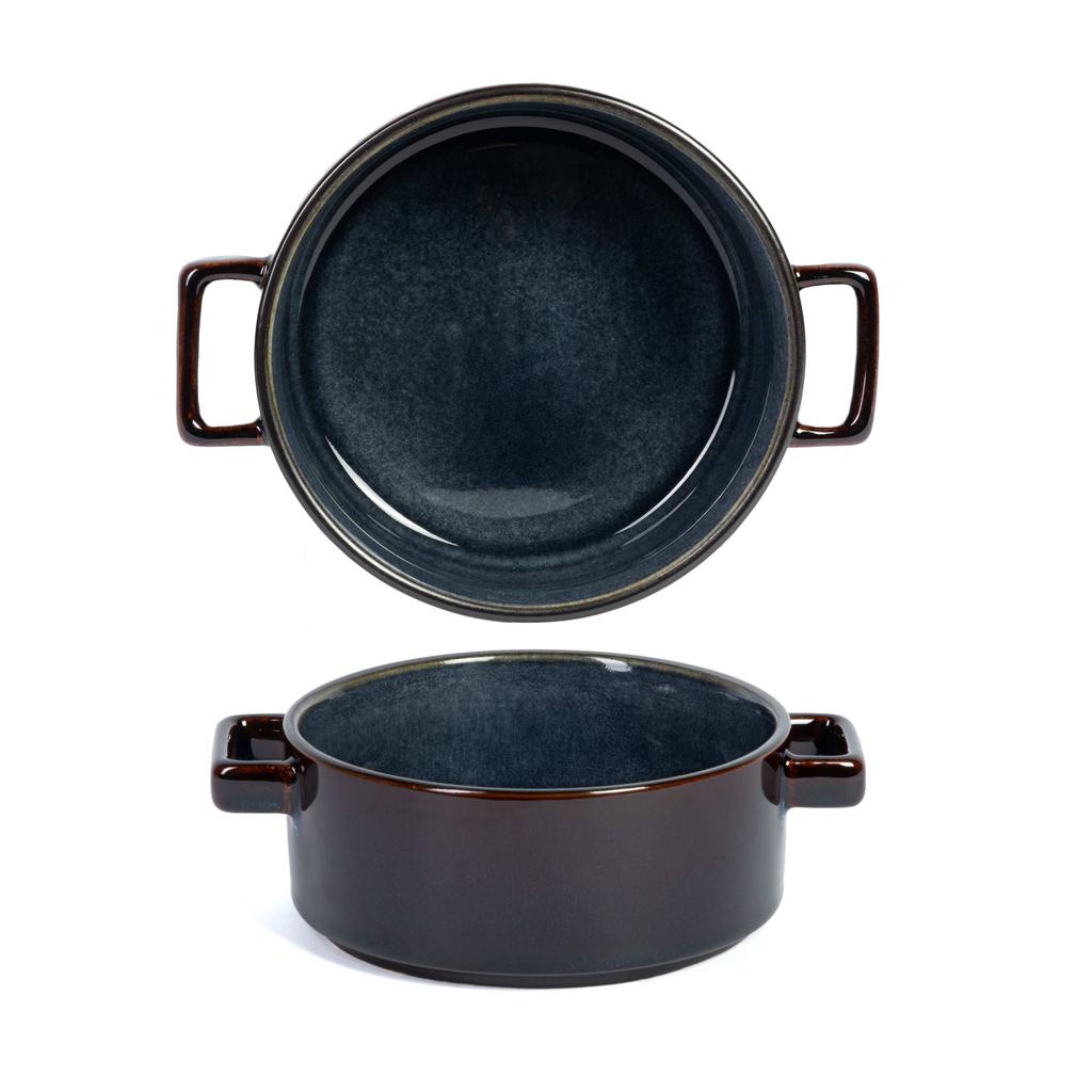 Cosy & Trendy Soepkommen / Kommen - Quintana Blue ø 13 cm / 450 ml - 4 Stuks