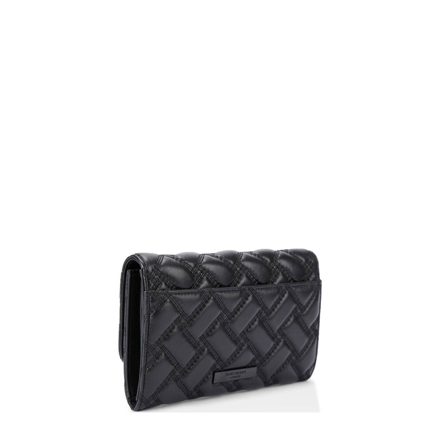 Kurt Geiger leren telefoontasje Kensington zwart