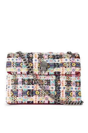  gevlochten crossbody tas Kensington Medium multi