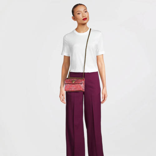 Kurt Geiger crossbody tas Kensington Mini met strass rood afbeelding