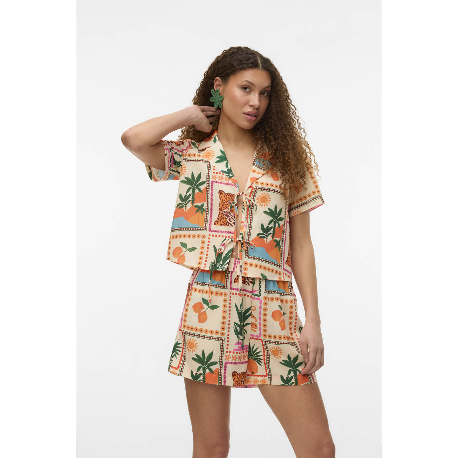 VERO MODA blouse oranje