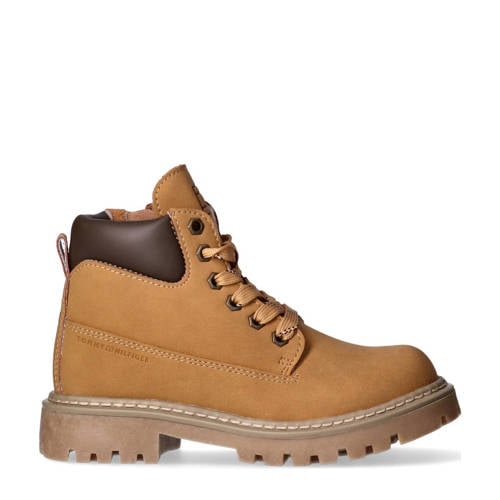 Tommy Hilfiger veterboots bruin afbeelding