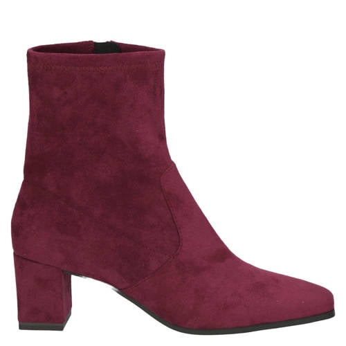 Caprice enkellaarzen bordeaux afbeelding