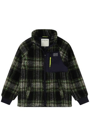 teddy jas herfst blauw