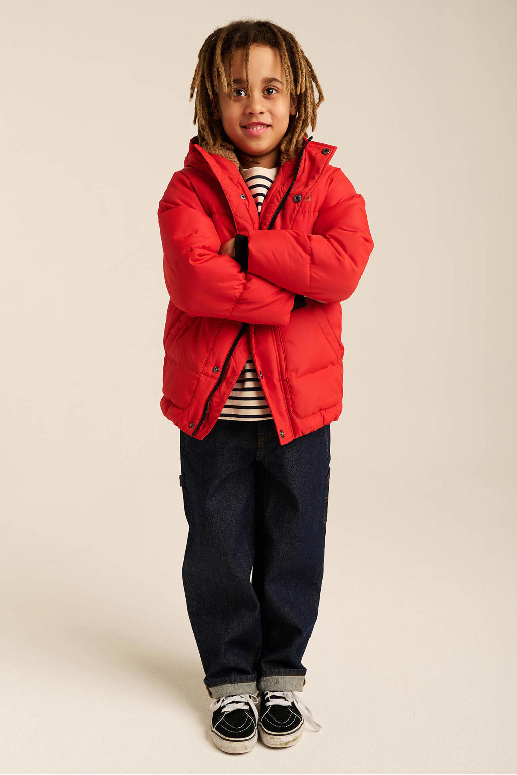 Tumble 'n Dry gewatteerde jas rood