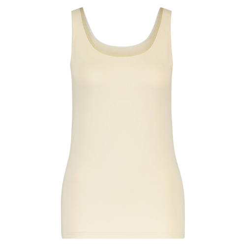 NUKUS mouwloze top beige afbeelding