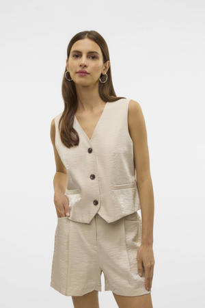 gilet ecru