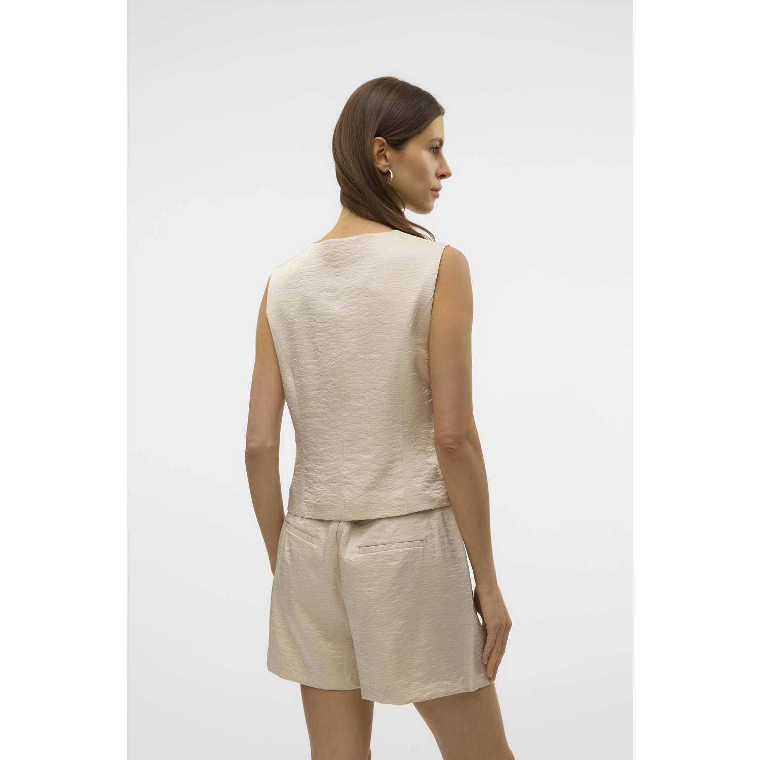 VERO MODA gilet ecru
