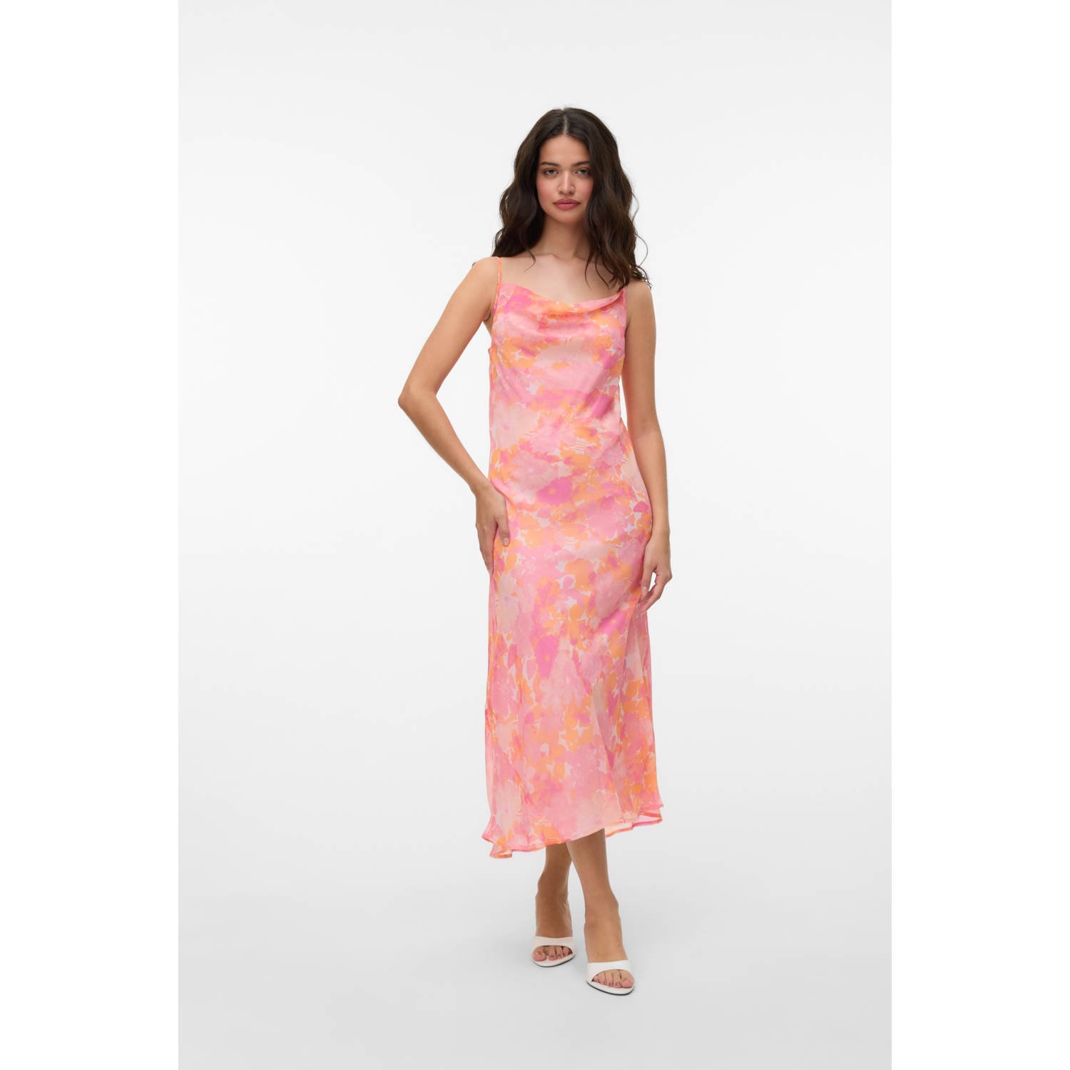 VERO MODA zomerjurk roze