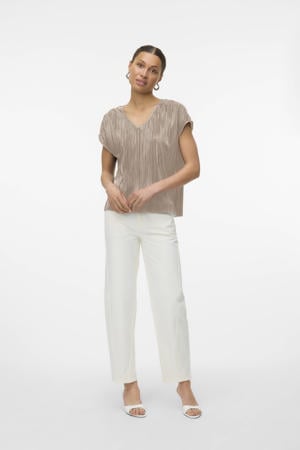 top zilver met lurex