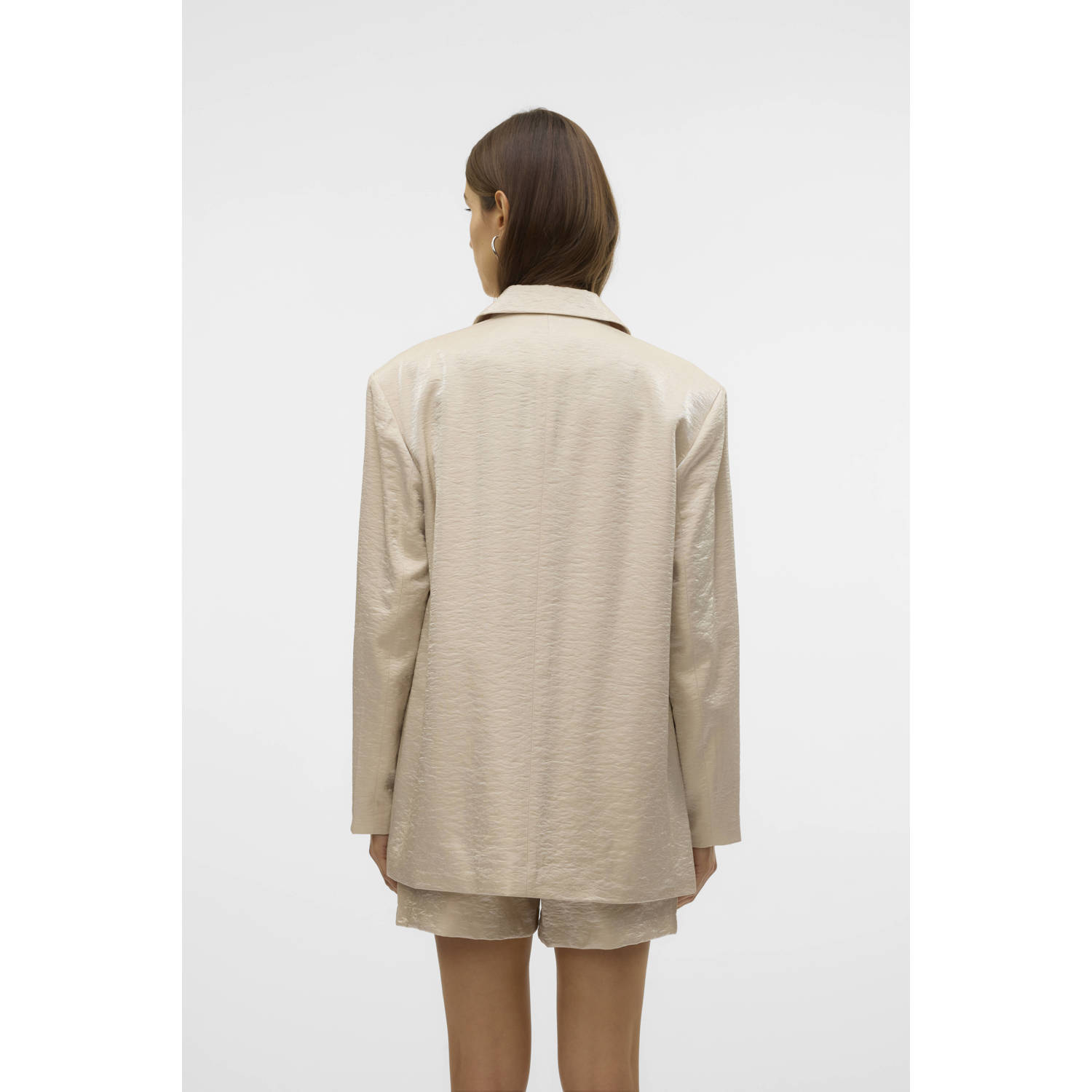 VERO MODA regular blazer ecru
