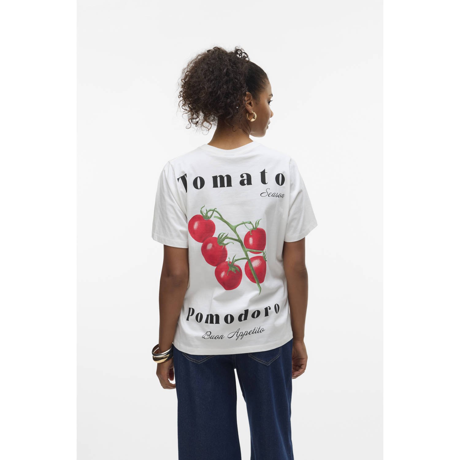 VERO MODA T-shirt ecru