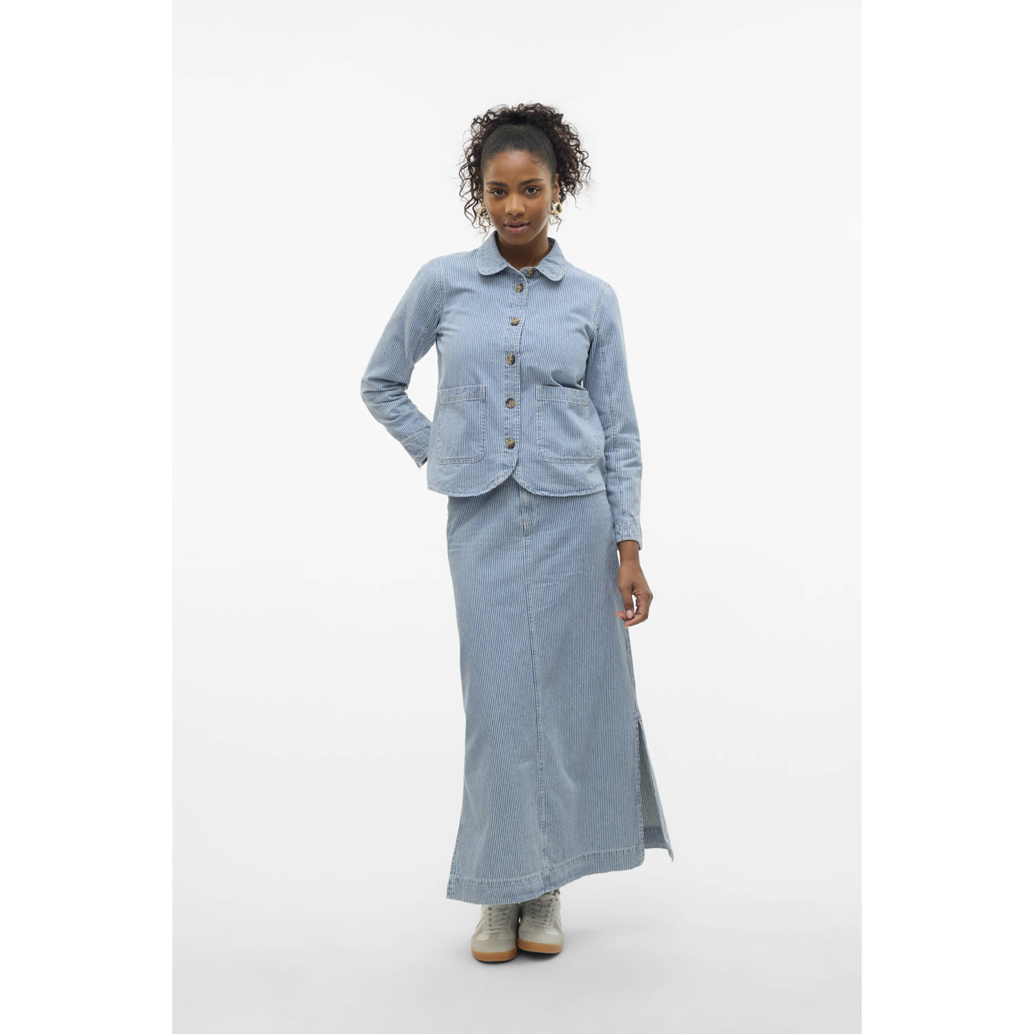 VERO MODA denim spijkerjas light blue denim