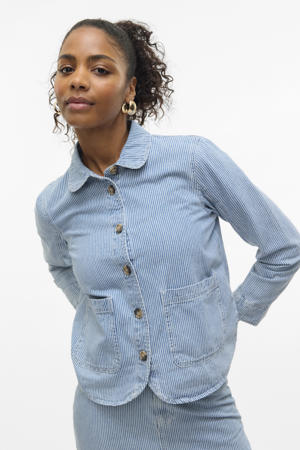 denim spijkerjas light blue denim