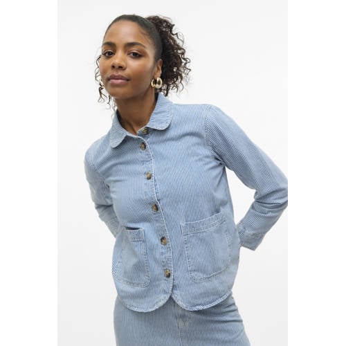 VERO MODA denim spijkerjas light blue denim afbeelding