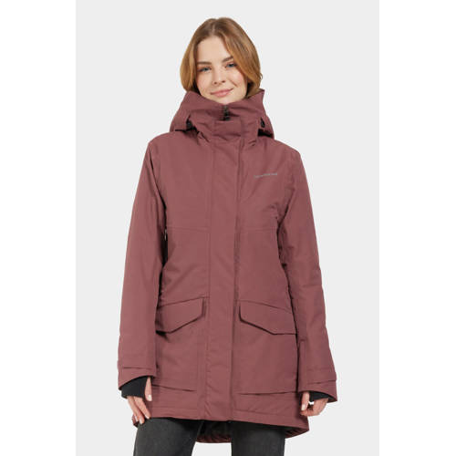 Didriksons softshell jas FRIDA roodbruin afbeelding