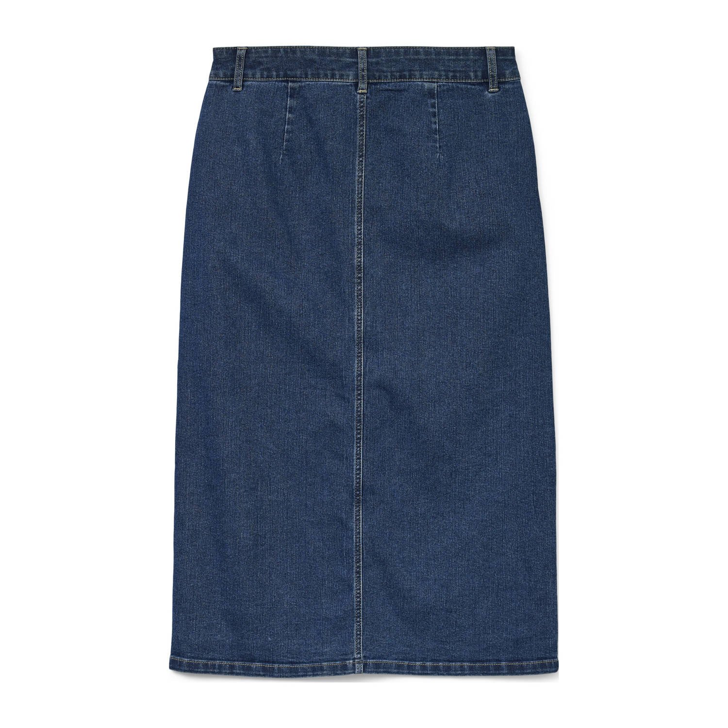 VERO MODA denim spijkerrok dark blue denim