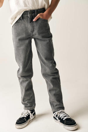 straight leg jeans grey denim