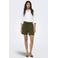 ONLY relaxed regular waist casual short donkergroen