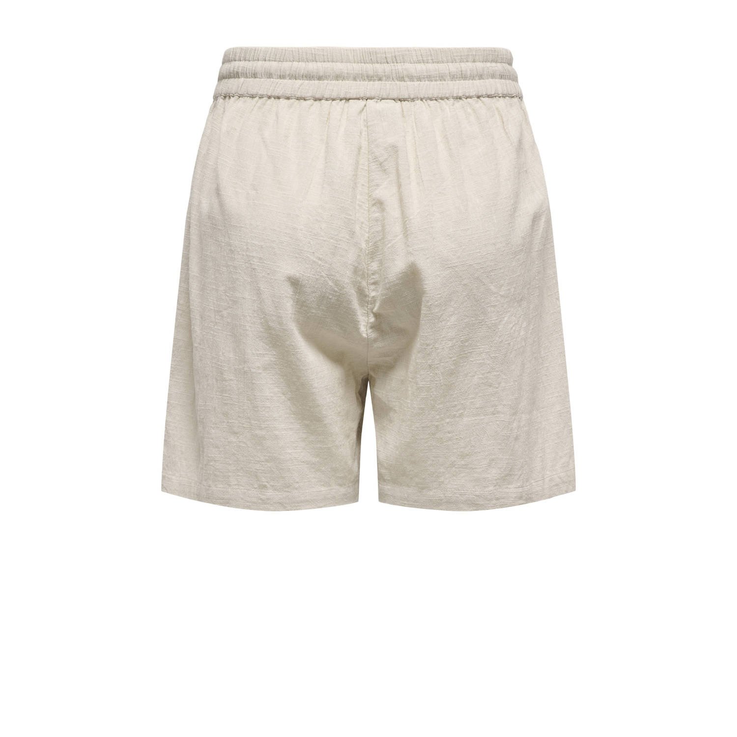 ONLY relaxed regular waist casual short beige