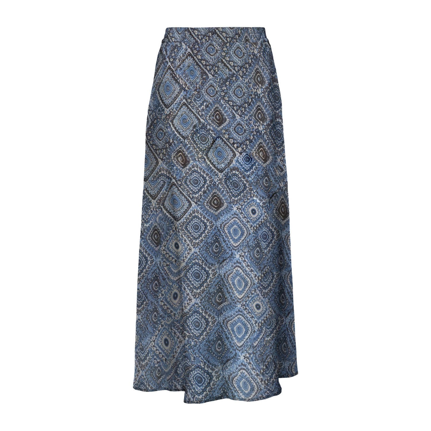 ONLY maxi rok grijsblauw