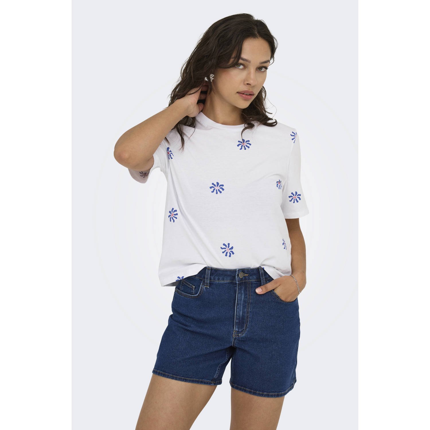 Only Rita Flower Top Shirt Dames