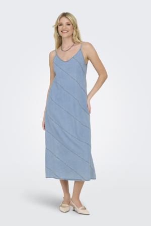 zomerjurk light blue denim
