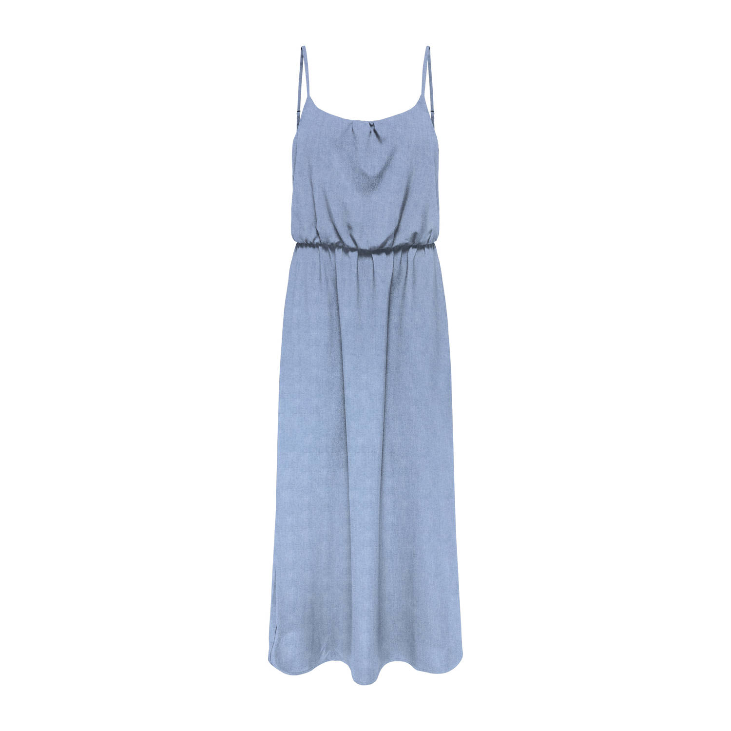 ONLY denim zomerjurk light blue denim