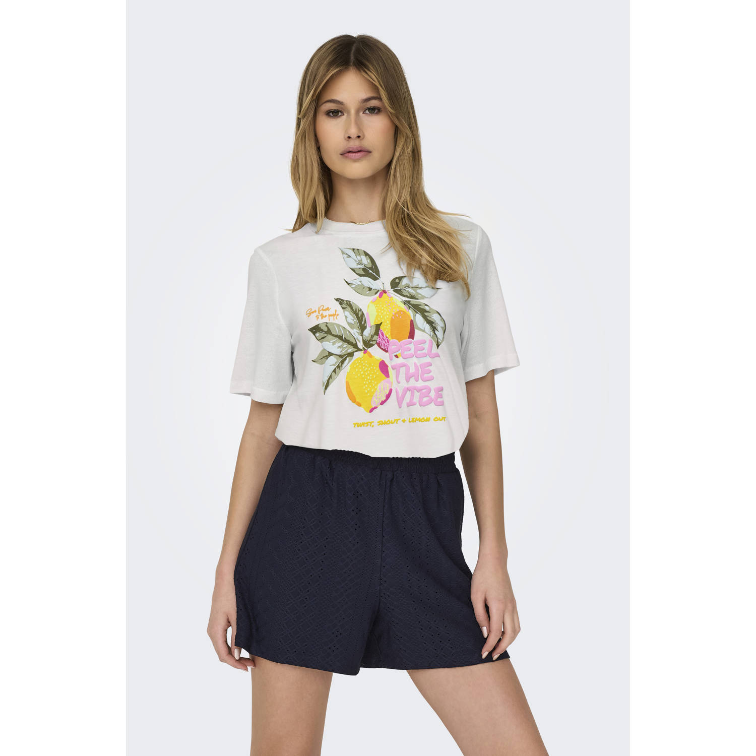 Only Blinis Life Fruit Box Shirt Dames