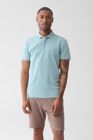 regular polo lichtblauw
