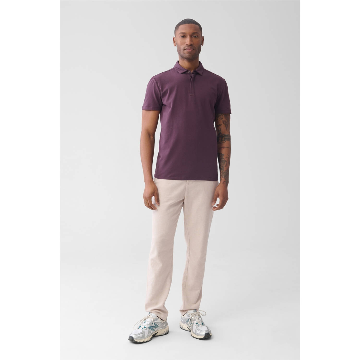 Shoeby regular polo paars