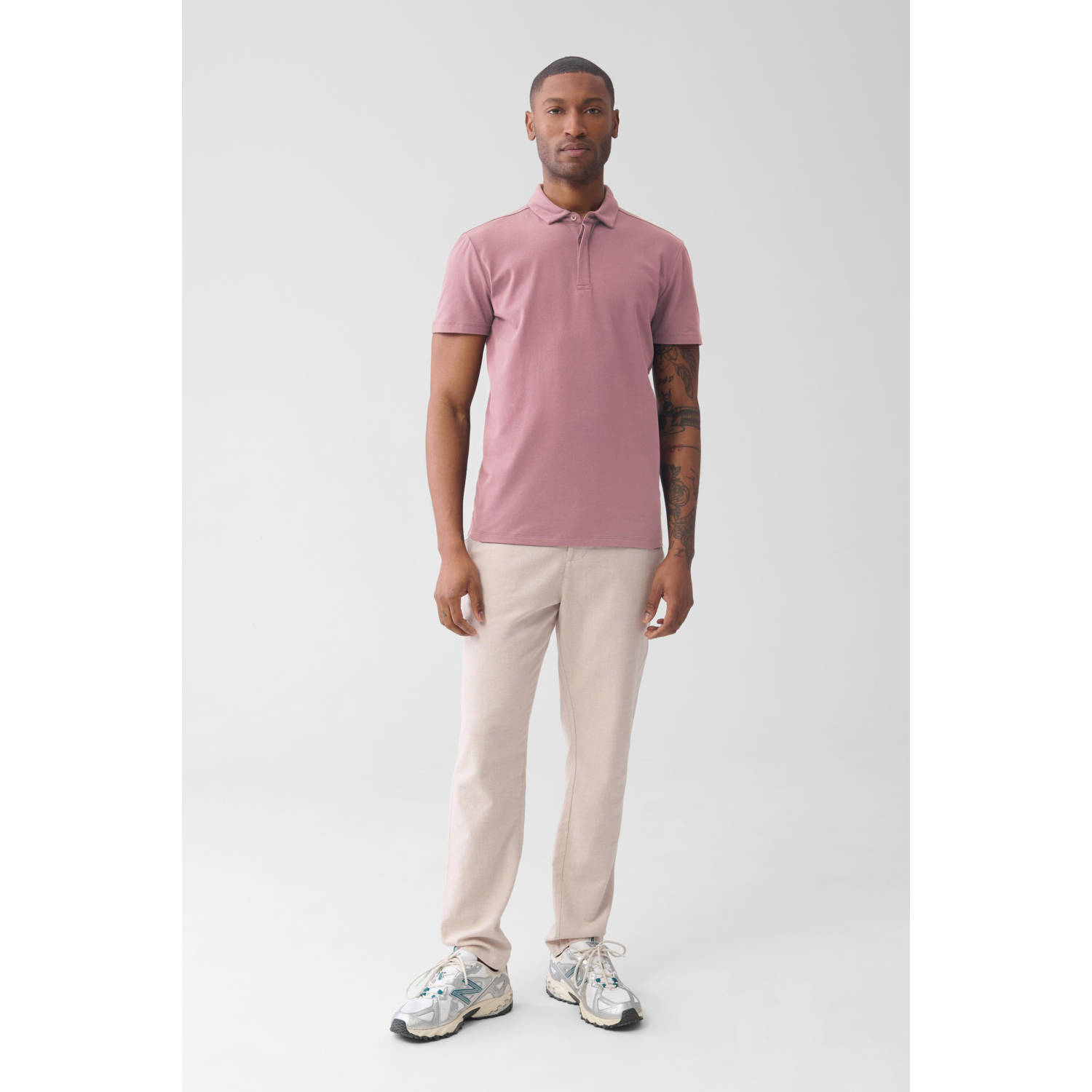 Shoeby regular polo paars