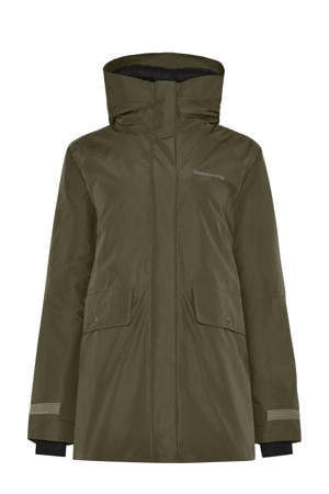 parka Tuva donkergroen