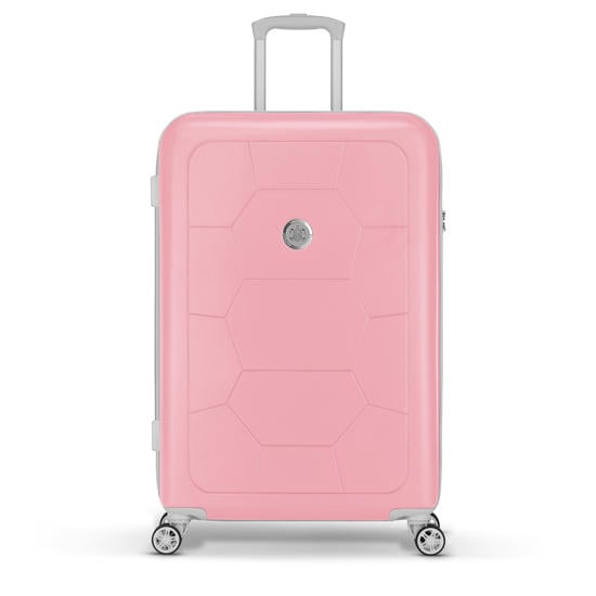 roze koffers dames