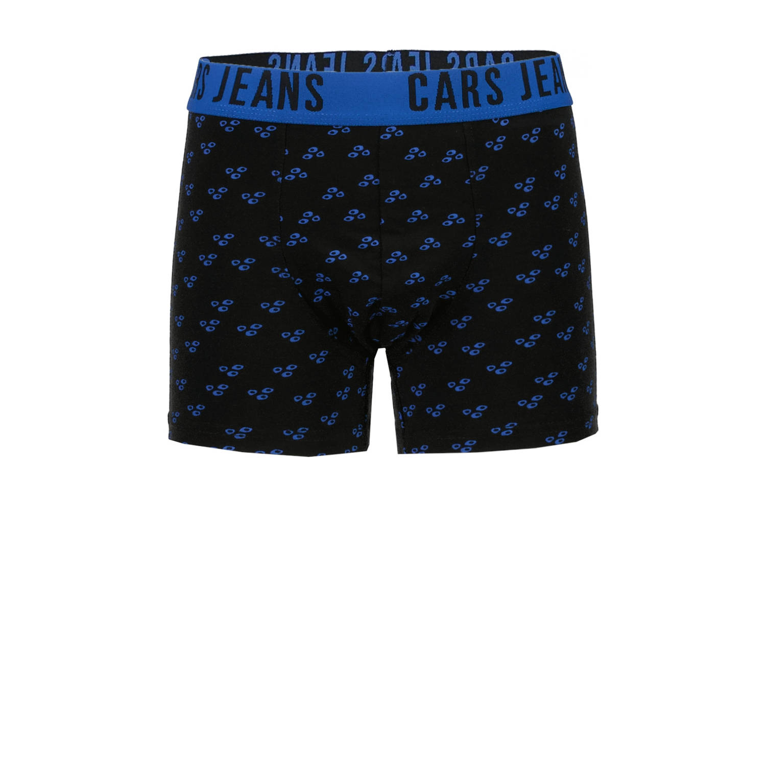 Cars boxershort set van 2 blauw zwart